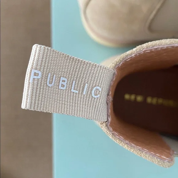 New Republic / NWT Men’s Suede Chelsea Boots / Tan / 10 - Picture 10 of 15